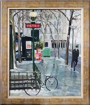 Paris. Metro station "Charles Michel" - Grin Andrey Aleksandrovich