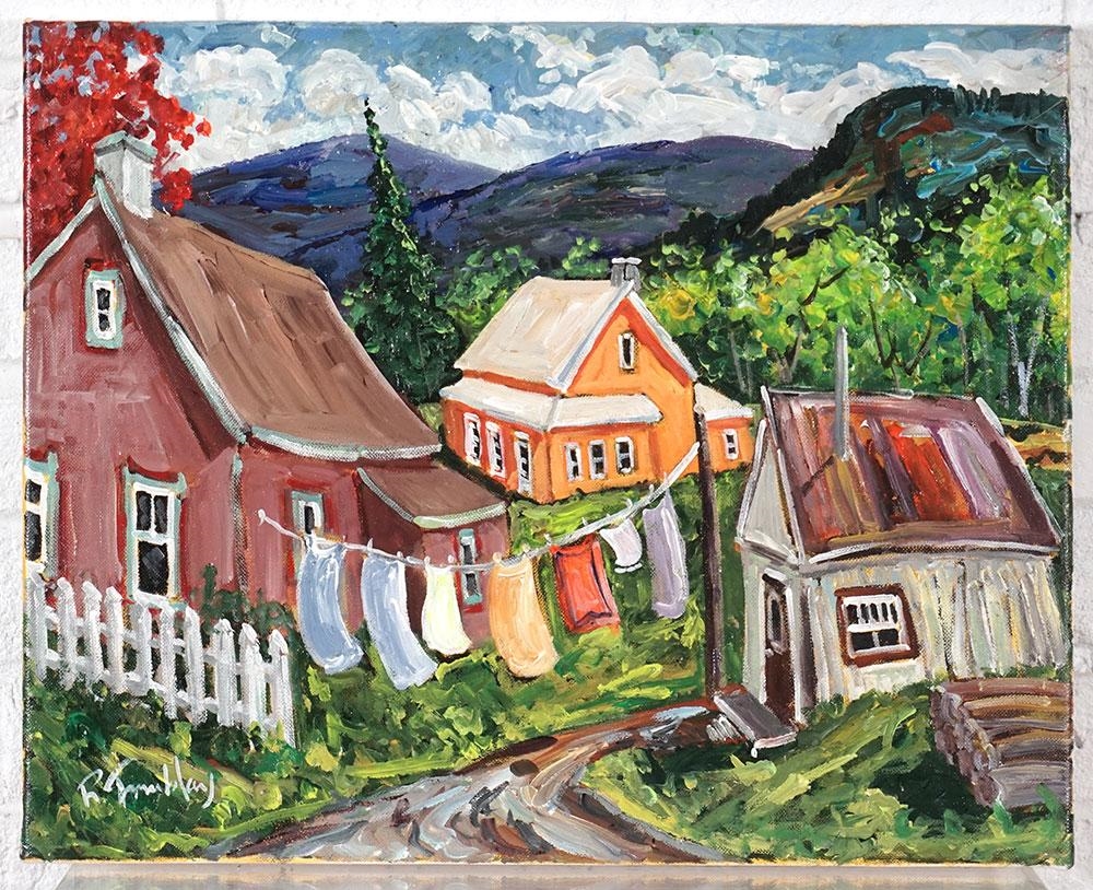 Roland Tremblay La corde à linge (2013) MutualArt