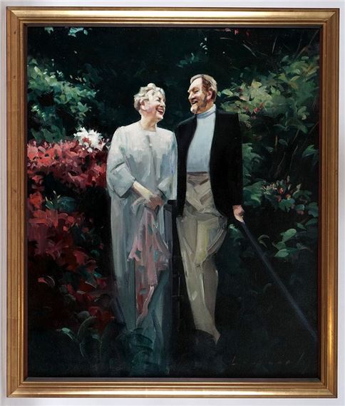 David and Roxanne by Kenneth Lochhead, 1996