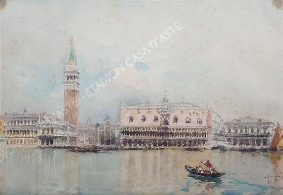 "San Marco dal mare" by Emanuele Brugnoli