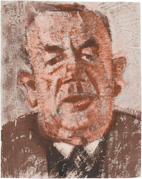 Bildnis Franz Reinhardt by Hermann Glöckner, 1936