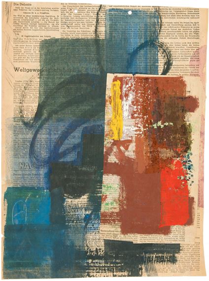 Untitled by Hermann Glöckner, Um 1946