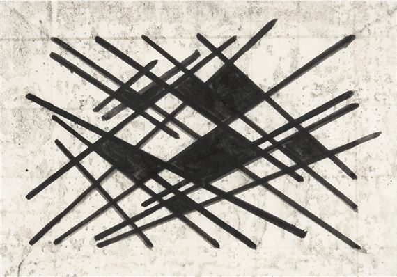 Komposition by Hermann Glöckner, 1966