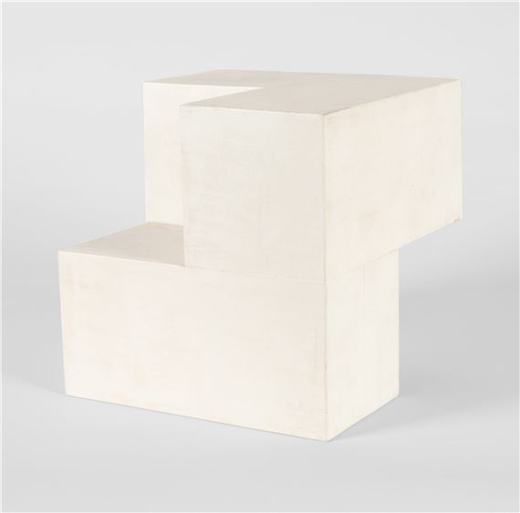 Verschränkung im Kubus by Hermann Glöckner, 1977