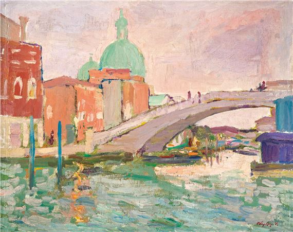 Venice by Győző Fáy