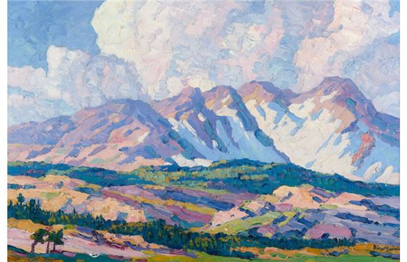 Rocky Mountain National Park, Colorado by Birger Sandzén, circa 1915-1917