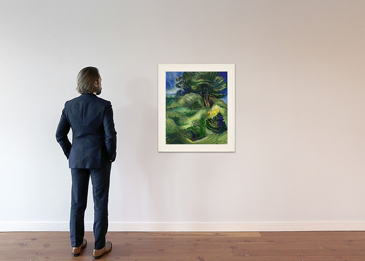 Artwork by Emily Carr, Tossed by the Wind, Made of oil on canvas