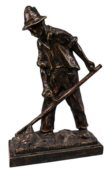 The Mower by Peer Merloe, XXth c.