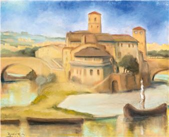 Tiberis-sziget - Willy Bokor