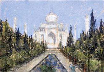 A Taj Mahal holdfényben - Ferenc Zajti