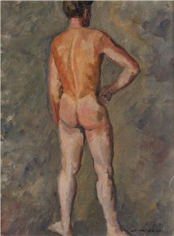 Nu de dos - Jean Miglio