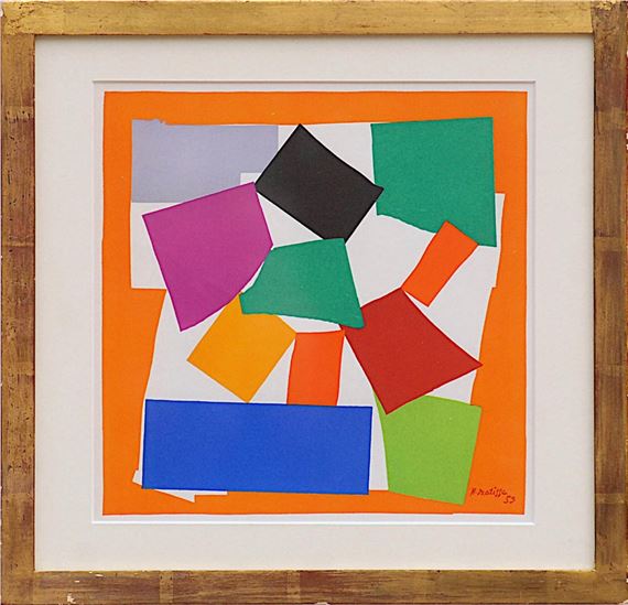 Henri Matisse | L'Escargot (1954) | MutualArt