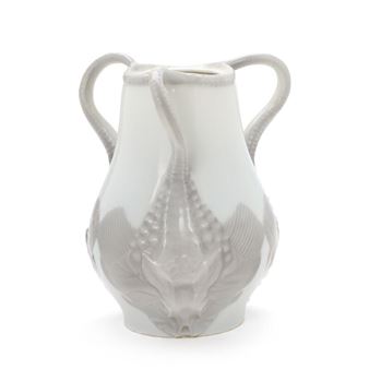 A Danish Art Nouveau porcelain vase - Jacob Aall Heuch