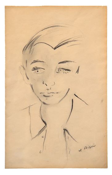 Ritratto by Filippo de Pisis, anni 1940