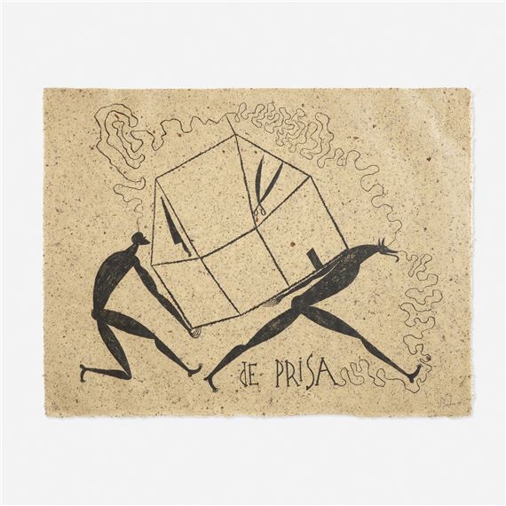 de Prisa by José Bedia, 1995