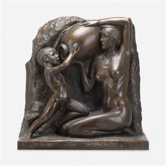 Wall Fountain by Janet Scudder