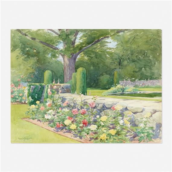 Rose Garden by Sears Gallagher, circa 1930