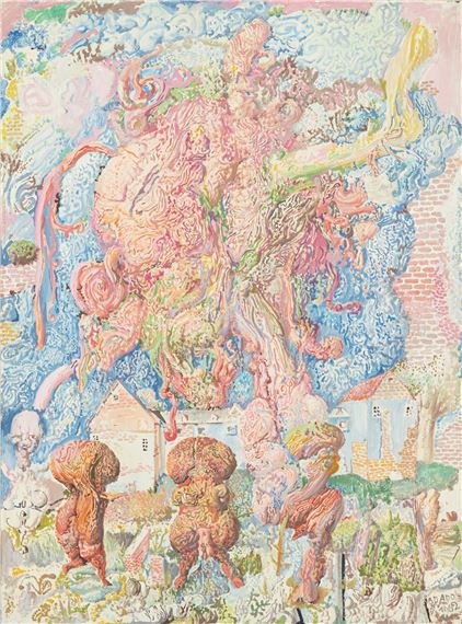 Untitled by Miodrag Djuric Dado, dated 1962