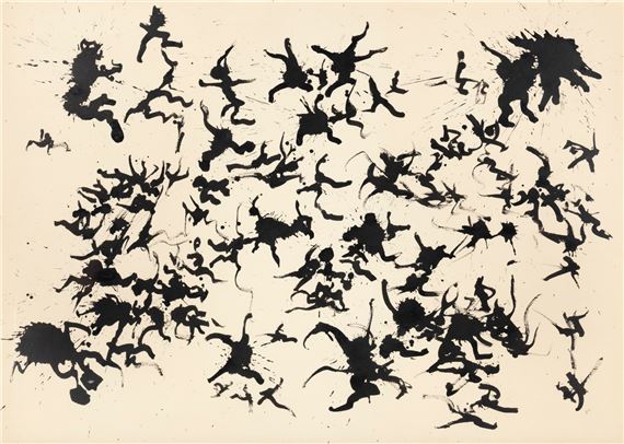 Henri Michaux | Untitled (1954) | MutualArt