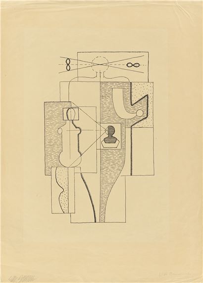 Der Maler by Willi Baumeister, 1920/1921