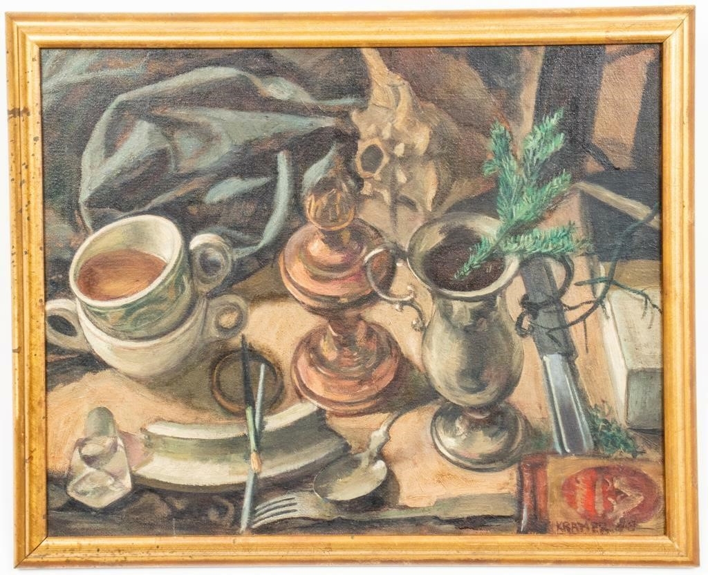 Artwork by Jack Kramer, Still Life, Made of oil on canvas