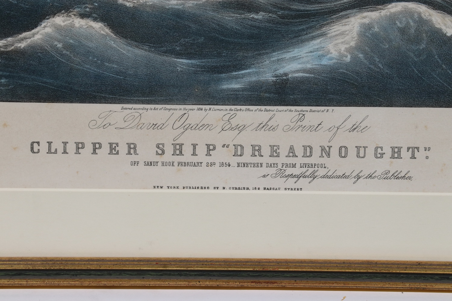 Clipper Ship Dreadnought, Nathaniel Currier