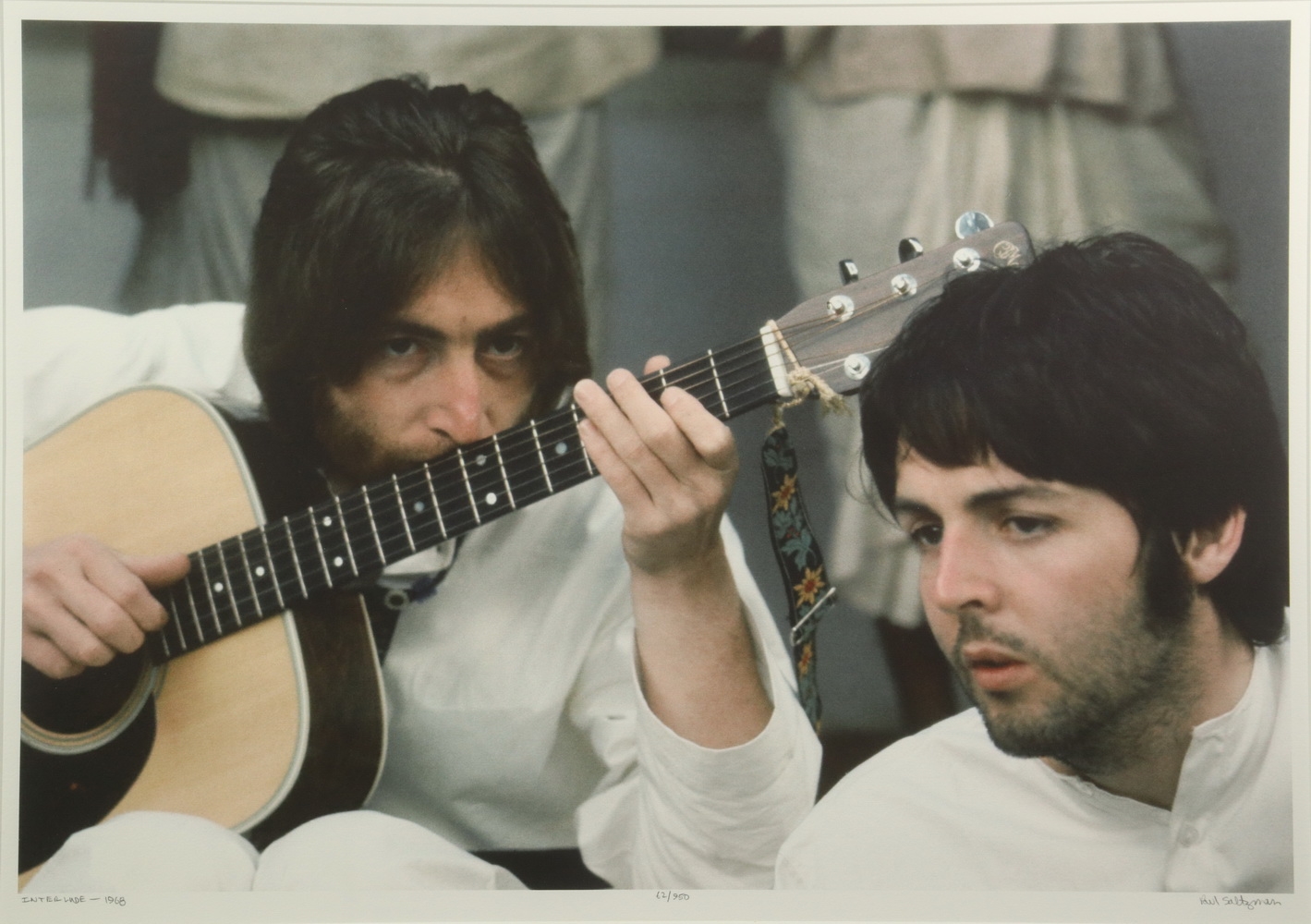 Artwork by Paul Saltzman, Interlude, 1968, Made of Cibachrome print