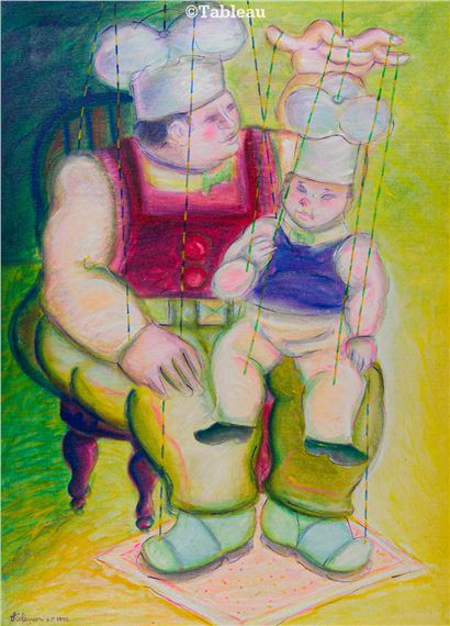 "Ventríloco" by Helenos Silva, 1992