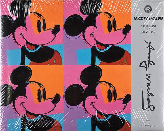 Andy Warhol | Mickey Mouse Printbook (A Portfolio of Six Works