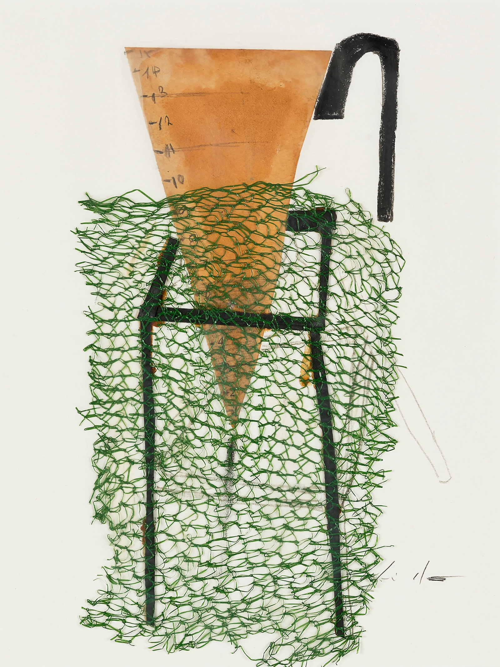 Artwork by Ouhi Cha, Untitled, Made of mixed media on paper