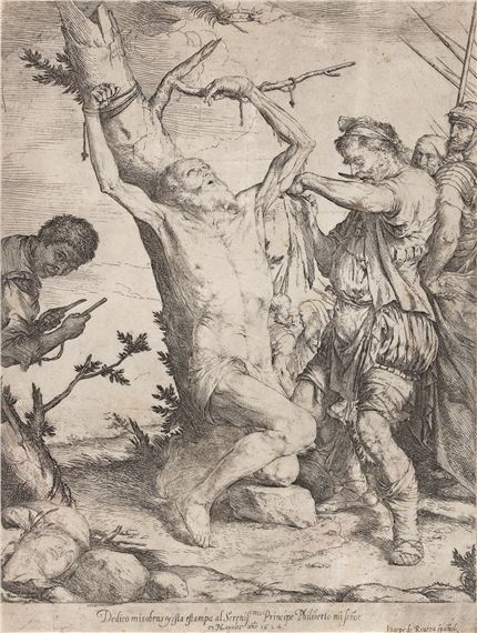 Jusepe de Ribera | The Martyrdom of St. Bartholomew (1624) | MutualArt