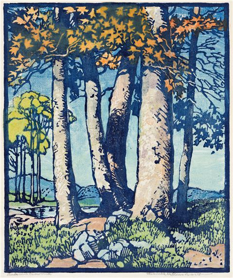 Autumn Crowned by Frances H. Gearhart, circa 1930