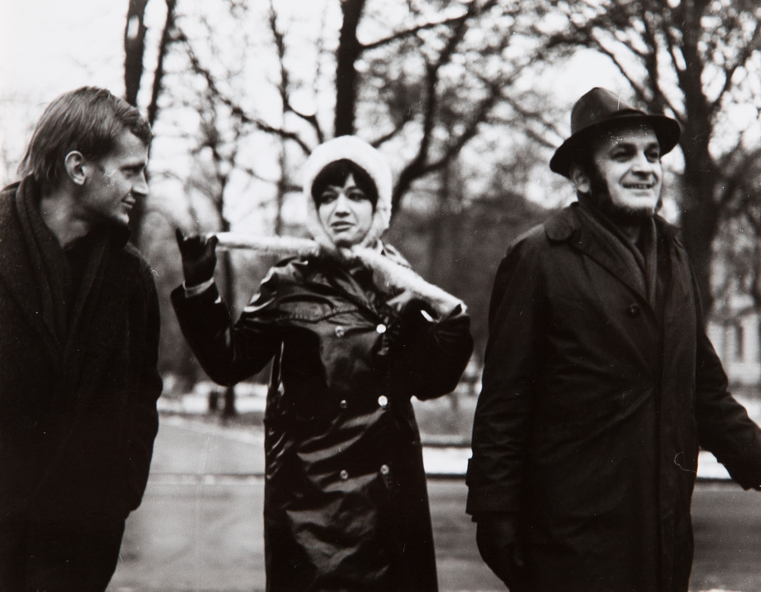 Maciej Zembaty, Ewa Demarczyk, Piotr Skrzynecki, 1966/lata 90. by Tadeusz Rolke