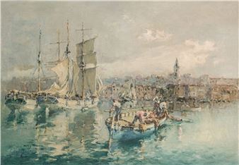 Vieux port de Marseille - Gilbert Galland