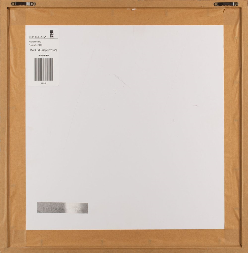 Artwork by Michal Budny, "Lustro", Made of acrylic/paperboard