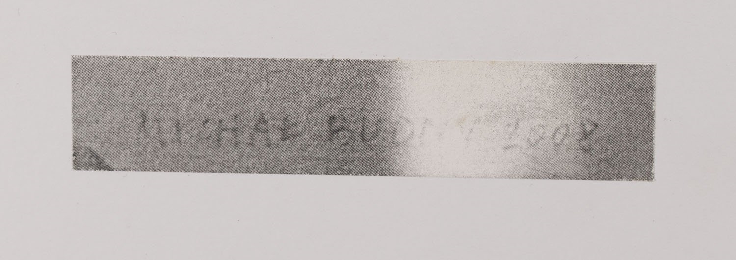 Artwork by Michal Budny, "Lustro", Made of acrylic/paperboard