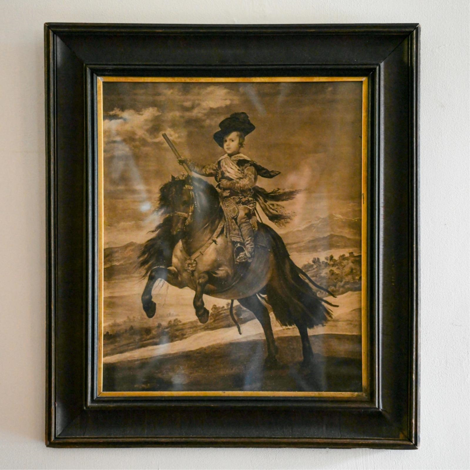 Diego Velázquez Equestrian portrait of Prince Balthasar Charles