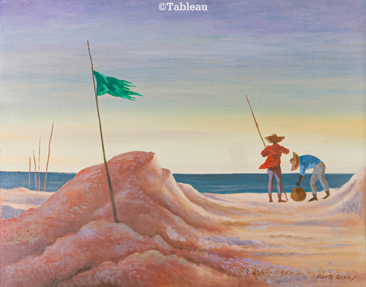 Tomás Santa Rosa | Pescadores | MutualArt