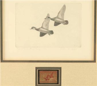 Federal Duck Stamp Design - Walter E. Bohl