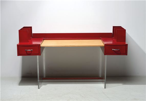 A wall-mounted desk by Jules Leleu, 1934–1944