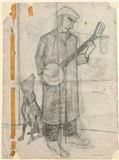 Busker on Grafton Street Picture