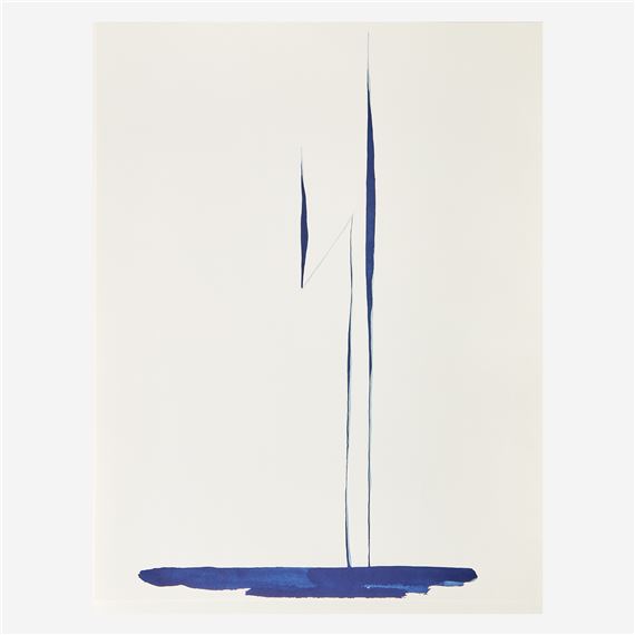 Drawings - The Complete Set of Ten by Georgia O'Keeffe, 1968