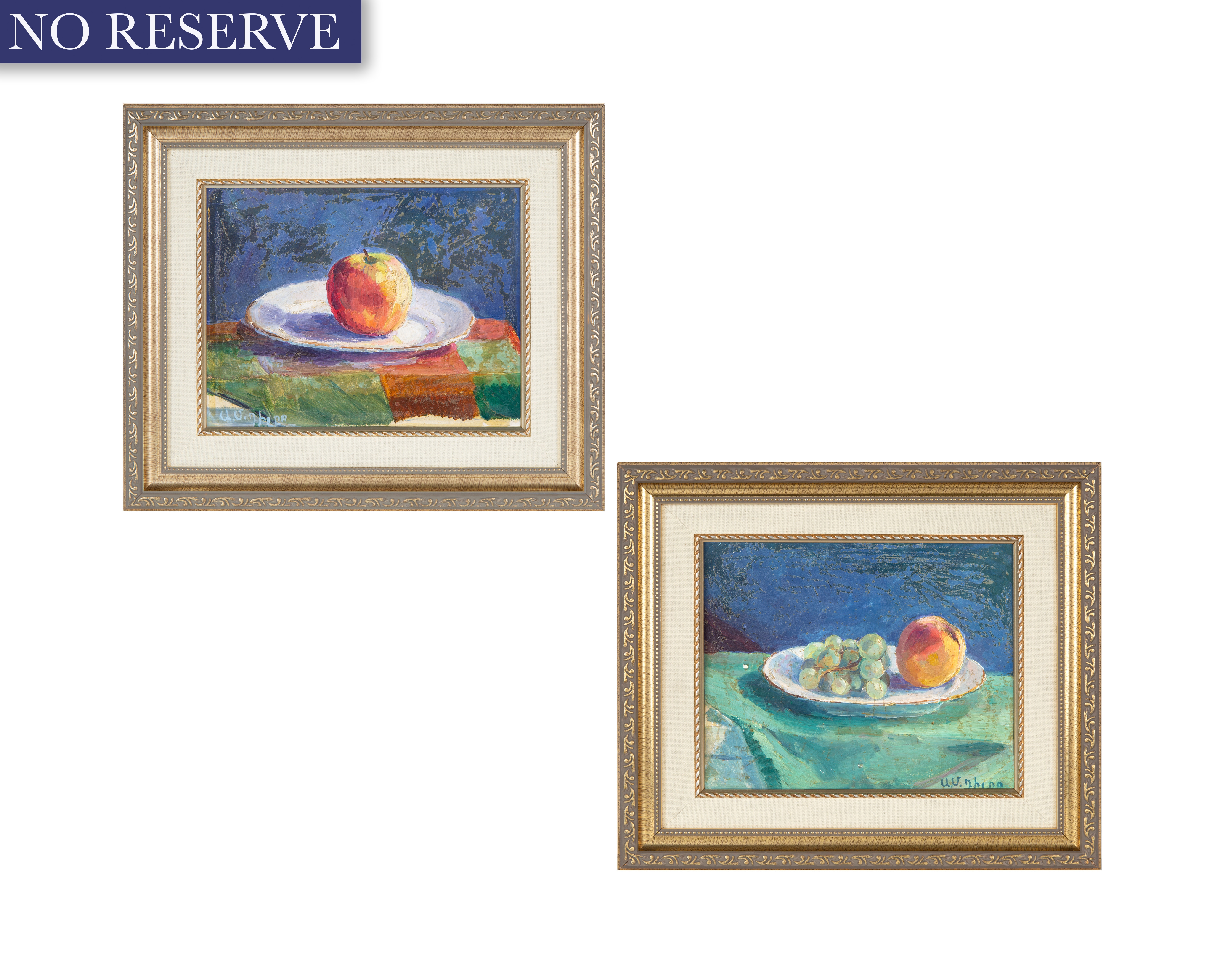 Artwork by Albert Dilbaryan, Fruit Still Life, Made of oil on board