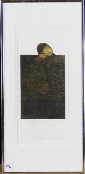 To My Children by Mathias Muleme, 1985