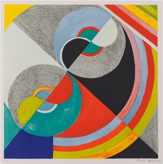 Lille #2 by Sonia Delaunay, 1971