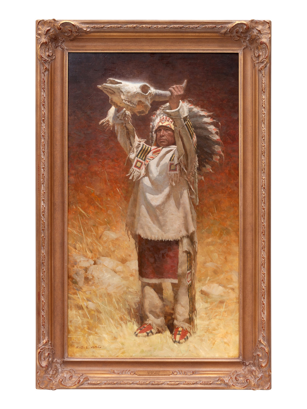 Z.S. Liang | Sacred Light | MutualArt