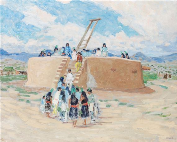 Grace Ravlin | Cochiti Corn Dancers | MutualArt