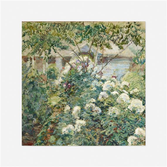 Greenwich Garden by John Henry Twachtman, John Alden Twachtman, 1890
