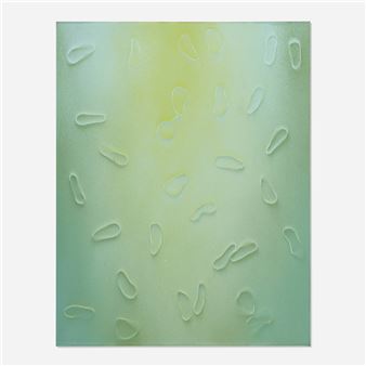 Rubber Band Drawing - Carl Ostendarp