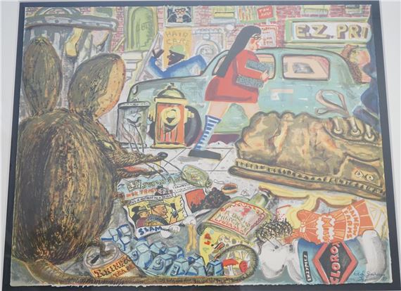 Red Grooms | Rat | MutualArt
